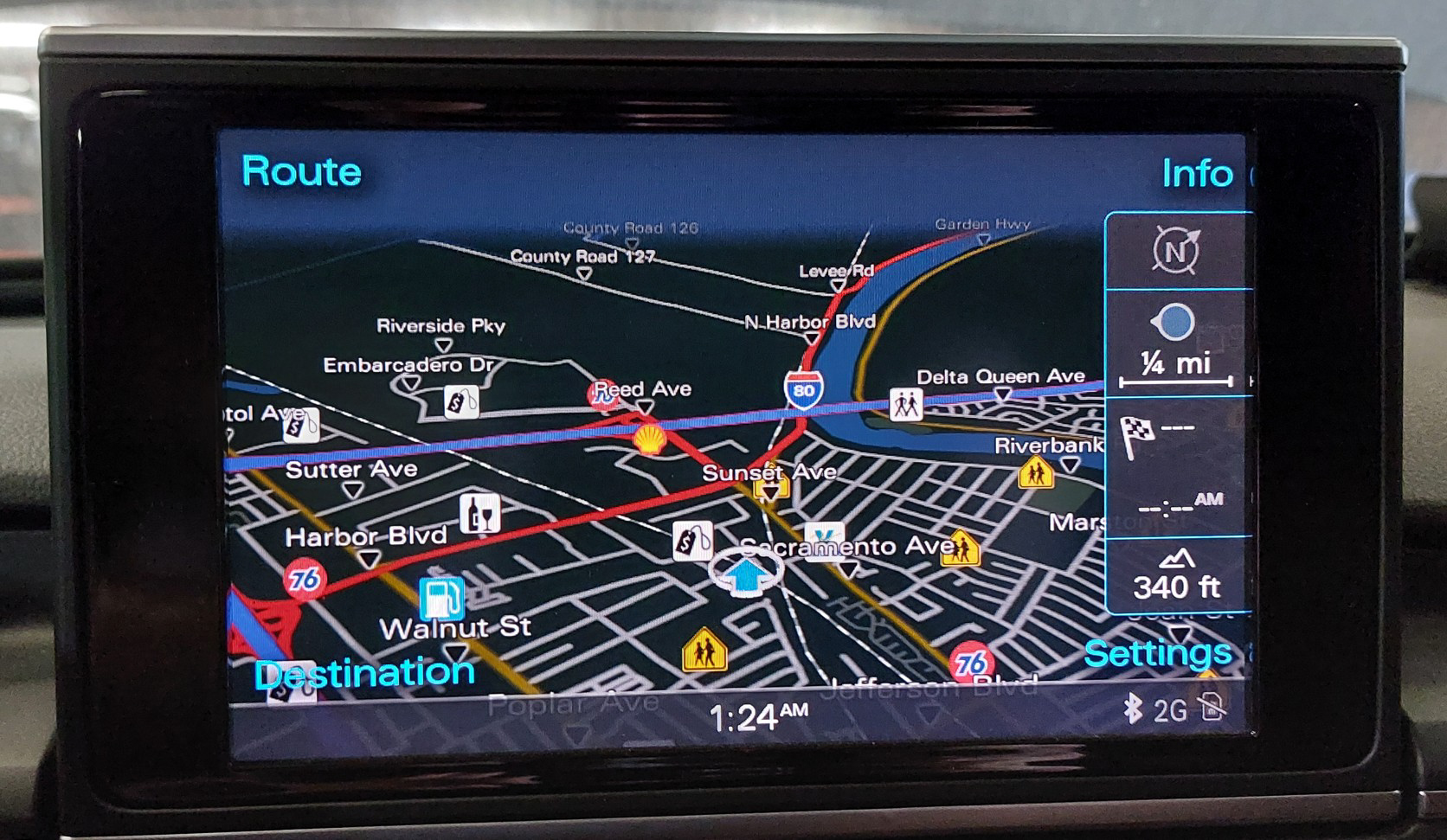 2012-2015 AUDI A6 S6 A7 S7 (C7) RADIO STEREO PHONE GPS NAVIGATION DISPLAY SCREEN — exact item pictured